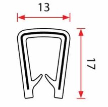 Pinchweld Edge Trim 085