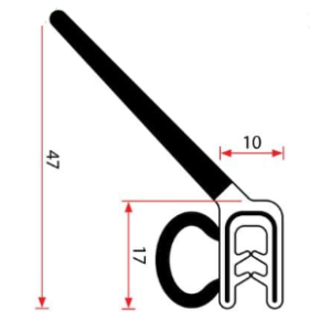 Canopy Door Seal